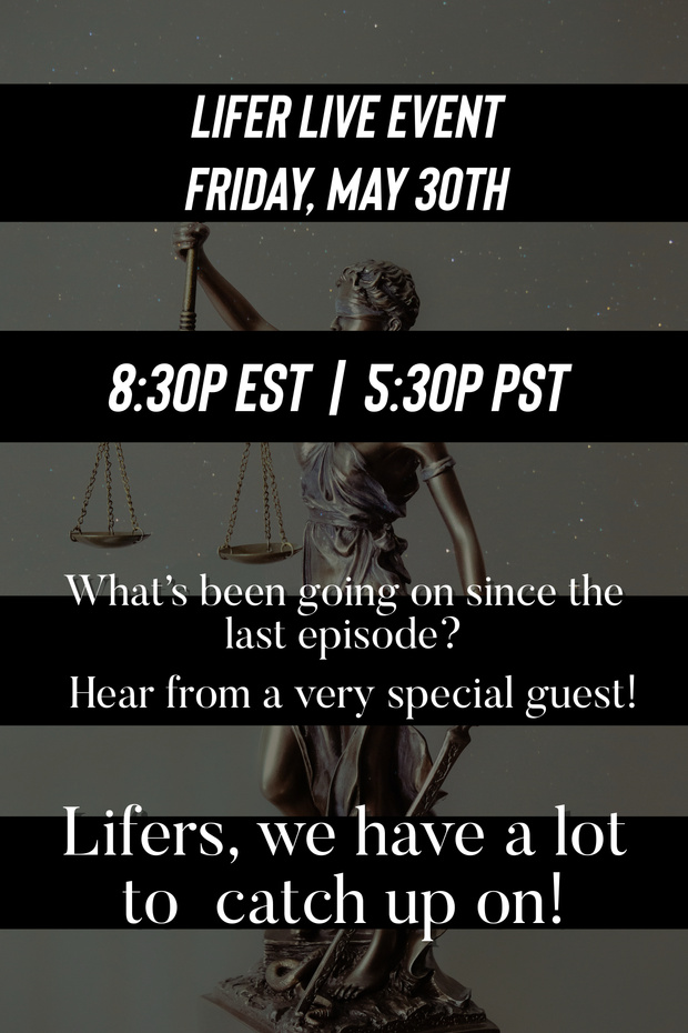 Lifer Live Event - Friday, May 30