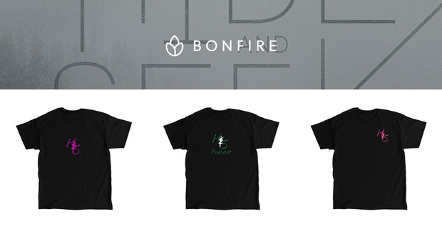 Official Hide & Seek Merch NOW AVAILABLE!