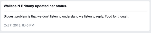 S3 Facebook posts 10/07/2018