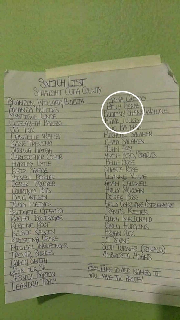 S3 Snitch Lists
