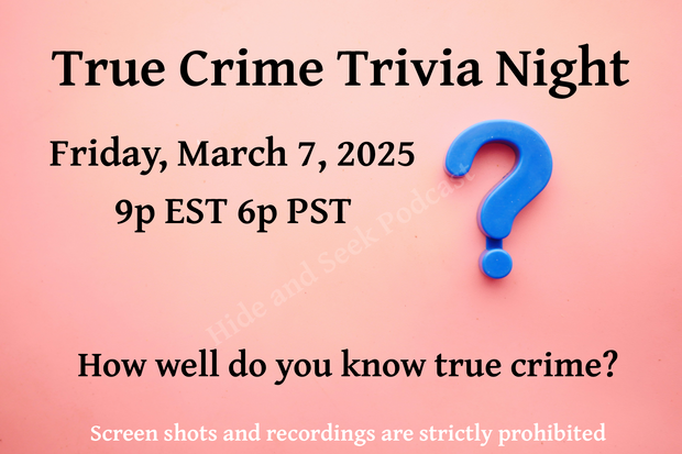 True Crime Trivia Night